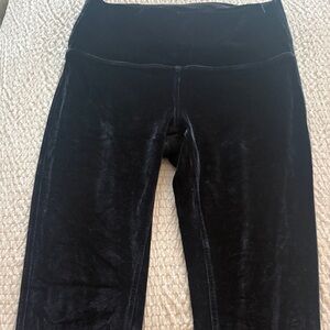 Black Velvet Kids Leggings